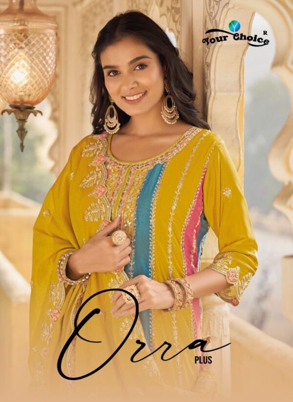 YOUR CHOICE ORRA PLUS FANCY SALWAR SUITS ONLINE WHOLESALE