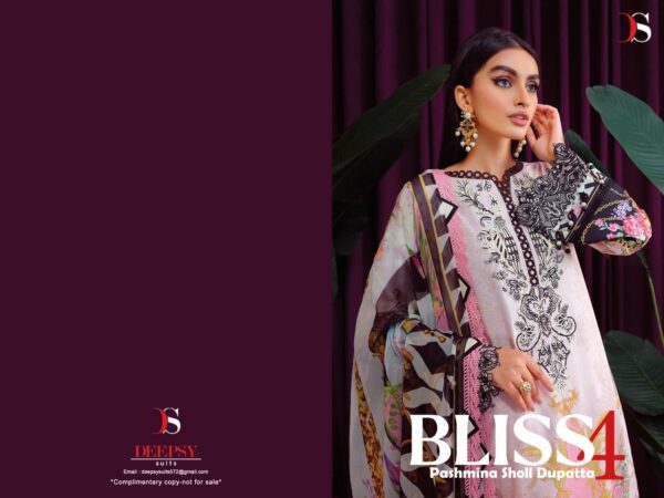 DEEPSY BLISS PASMINA PAKISTANI SALWAR SUITS MANUFACTURER