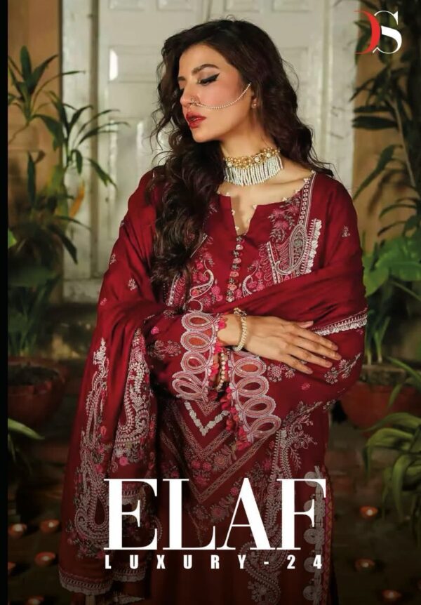 DEEPSY ELAF LUXURYL -24 RAYON COTTON PAKISTANI SUITS ONLINE WHOLESALE