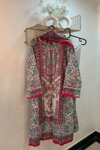 JADE BIN SAEED HEAVY COTTON LUXURY COLLECTION 3 READYMADE KURTI ONLINE