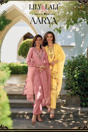 LILY & LALI AARYA PREMIUM 2024 COLLECTION READYMADE SALWAR SUITS CATALOGUE