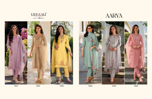 LILY & LALI AARYA PREMIUM 2024 COLLECTION READYMADE SALWAR SUITS CATALOGUE