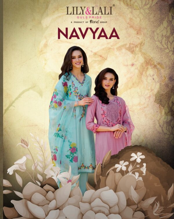 LILY & LALI NAVYAA PREMIUM 2024 COLLECTION READMADE SUITS WHOLESALE