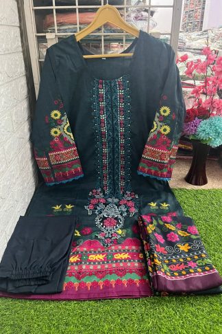 SHREE FABS CHEVRON EMBROIDERY READYMADE PAKISTANI KURTI SUPPLIER