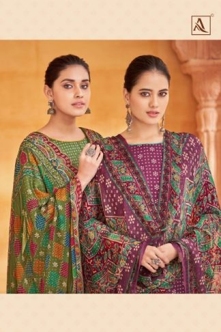 ALOK SUIT BINDI DIGITAL PRINT WHOLESALE COTTON SUITS CATALOGUE