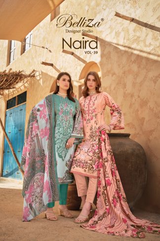 BELLIZA NAIRA VOL-39 891 PAKISTANI SUITS NEW CATALOGUE