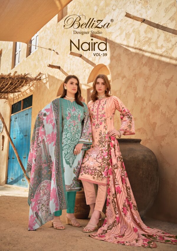 BELLIZA NAIRA VOL-39 891 PAKISTANI SUITS NEW CATALOGUE