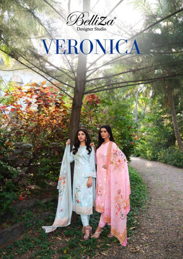 BELLIZA VERONICA 892 JAM COTTON PAKISTANI SUITS ONLINE INDIA