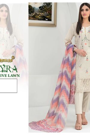 COSMOS AAYRA EXCLUSIVE LAWN COLLECTION PAKISTANI SUITS ONLINE WHOLESALE
