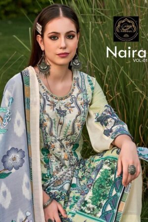 FIRDOUS NAIRA VOL-1 1001 TO 1006 PAKISTANI SALWAR SUITS CATALOGUE WITH PRICE