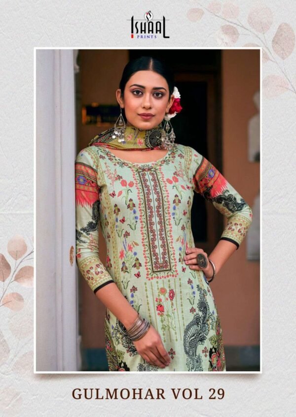 ISHAAL PRINTS GULMOHAR VOL-29 LAWN WHOLESALE SUITS ONLINE
