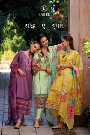 KAILEE FASHION SANJ- E- SHRUNGAR PREMIUM LUXURY FANCY PAKISTANI SALWAR SUITS