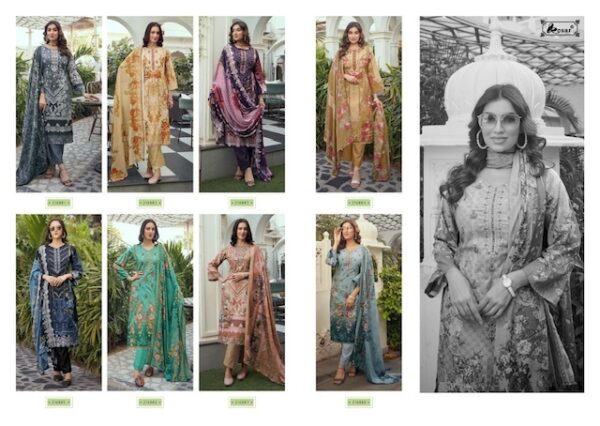 KESAR NAIRA VOL 42 PURE LAWN COTTON PAKISTANI SUITS ONLINE