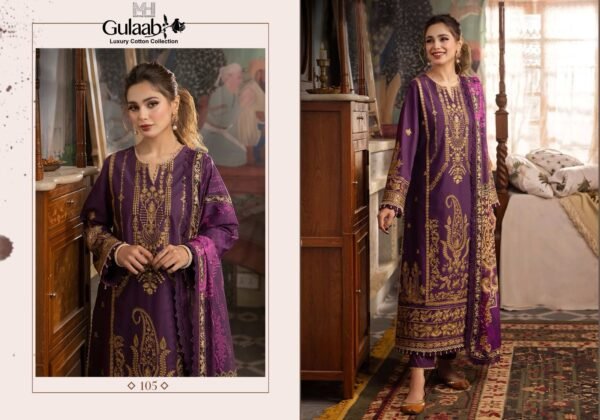 MARYAM HUSSAIN GULAAB VOL-1 KARACHI PAKISTANI SALWAR SUITS DESIGN