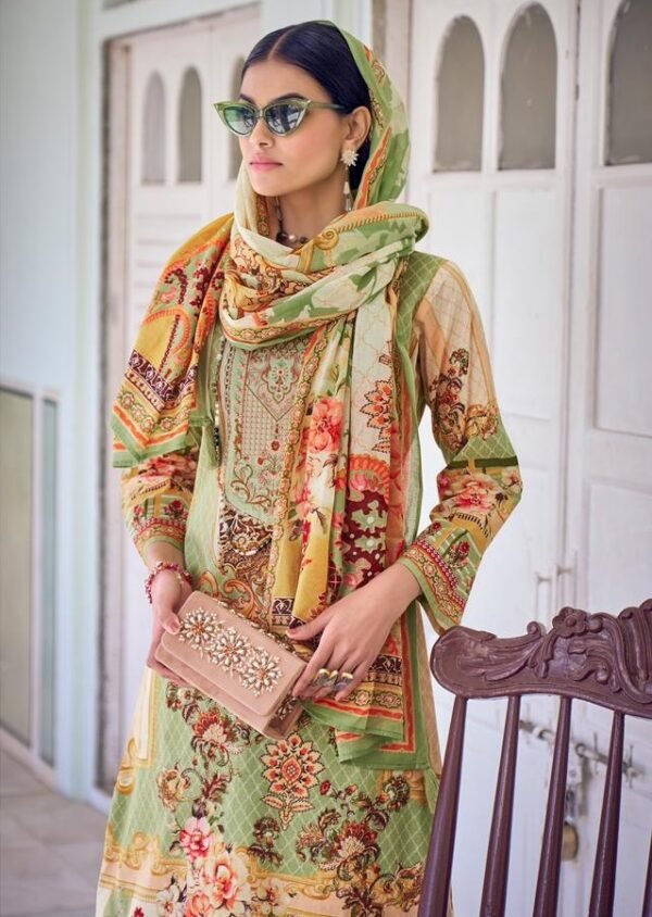 RIAZ ARTS ADAAB PURE LAWN CAMRIC PAKISTANI SUITS ONLINE