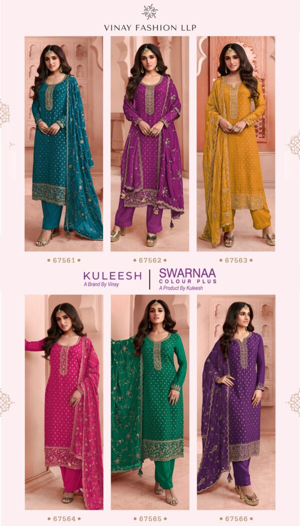 VINAY FASHION KULEESH SWARA PLAZZO SET ONLINE CATALOGUE