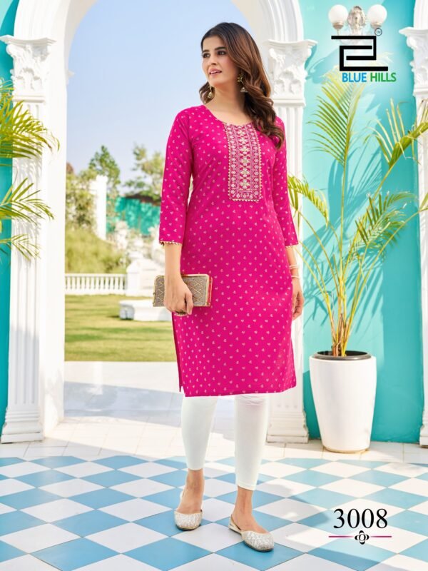 BLUE HILLS CITY LIGHT VOL 3 RAYON WHOLESALE SALWAR KAMEEZ INDIA - Image 5