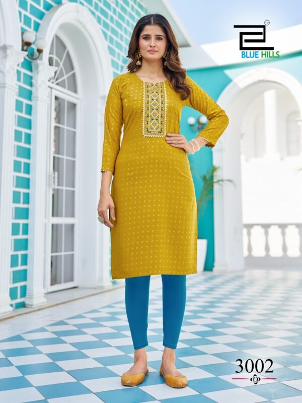 BLUE HILLS CITY LIGHT VOL 3 RAYON WHOLESALE SALWAR KAMEEZ INDIA - Image 11