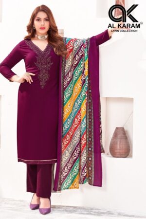 AL KARAM NIGAR VOL 1 EXCLUSIVE EMBROIDERY COLLECTION PAKISTANI SUITS
