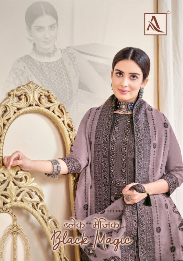 ALOK SUIT BLACK MAGIC H 1446 DESIGNER SALWAR KAMEEZ CATALOGUE