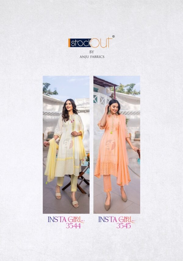 ANJU FABRICS INSTA GIRL VOL 5 READYMADE COTTON PRINTED KURTI SUPPLIER