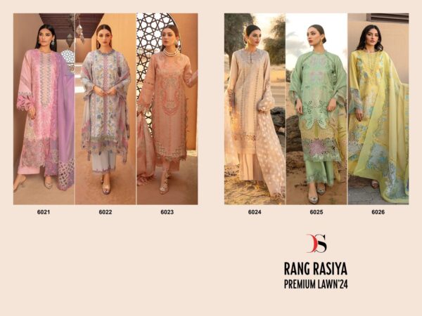 DEEPSY RANG RASIYA PREMIUM LAWN-24 PAKISTANI SUITS ONLINE