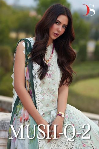 DEEPSY SUITS MUSH-Q-2 PURE COTTON WHOLESALE SALWAR KAMEEZ INDIA