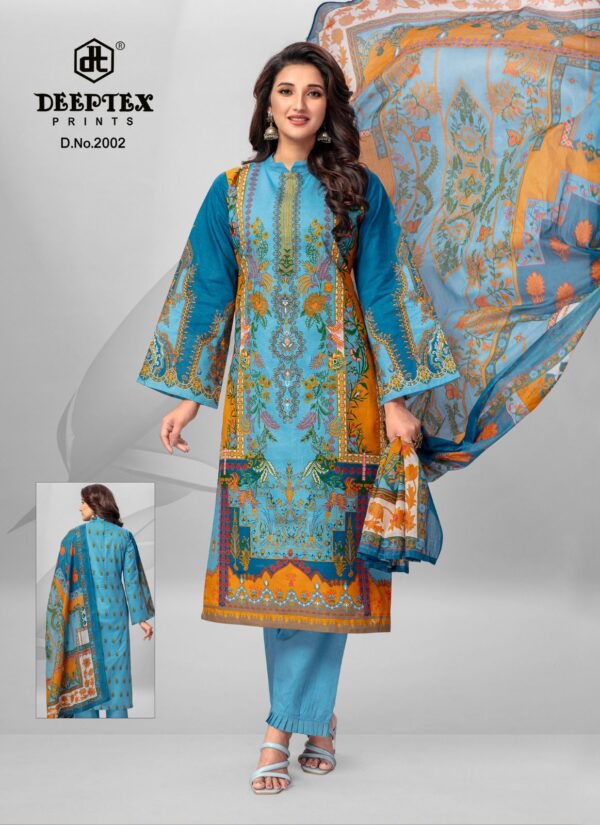 DEEPTEX ROOHI ZARA KARACHI VOL-2 DRESS MATERIAL CATALOGUE DEALER