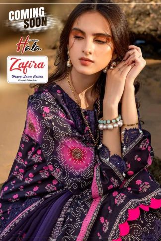 HALA ZAFIRA COTTON KARACHI PRINT SALWAR SUIT CATALOGUE