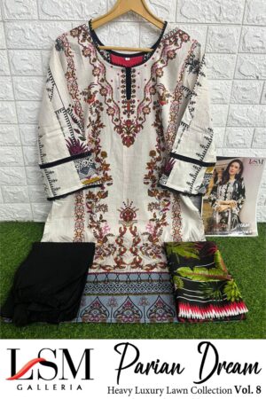 LSM PARIAN DREAM EXCLUSIVE HEAVY LAWN VOL-8 PAKISTANI SUITS ONLINE