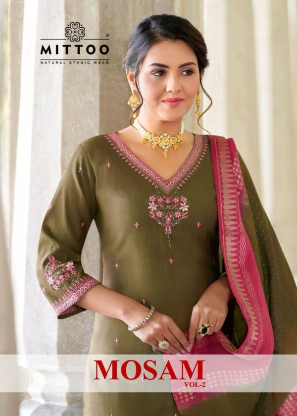 MITTOO MOSAM VOL 2 VISCOSE READYMADE KURTI CATALOGUE