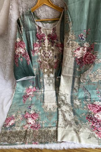 NOORIE ART NEEDLE WONDER READYMADE PAKISTANI KURTI WHOLESALE (1)