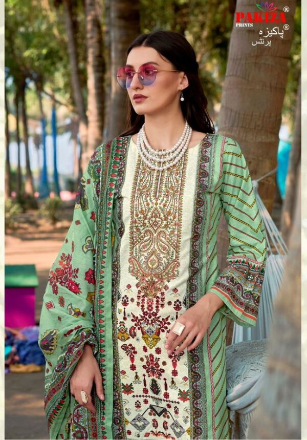 PAKIZA PRINTS NAZAKAT VOL-31 HEAVY KASHMIRI NECK PAKISTANI SUITS WHOLESALE