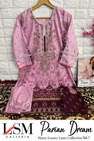 PARIAN DREAM READYMADE HEAVY LUXURY LAWN COLLECTION VOL 7 KURTI ONLINE