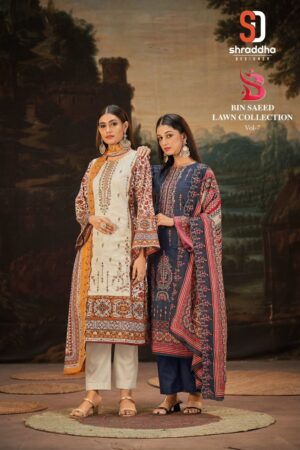 SHRADDHA DESIGNER BIN SAEED VOL-7 NX READYMADE KURTI WHOLESALE