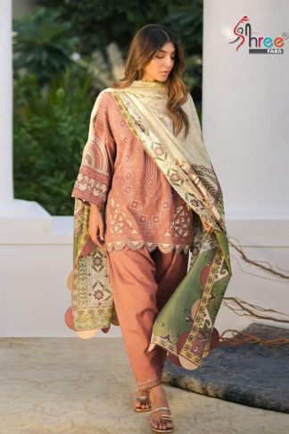 SHREE FABS SR-1291 COTTON READYMADE COLLECTION PAKISTANI KURTI ONLINE