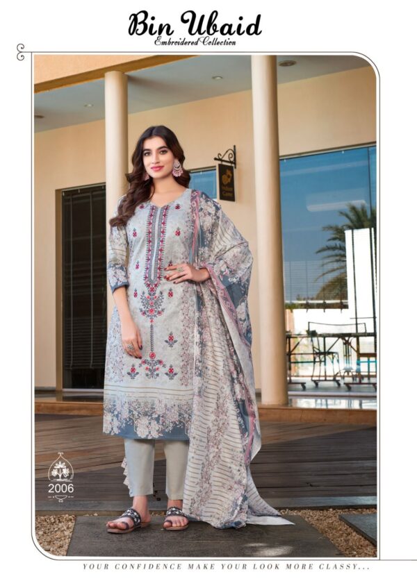 AL KARAM BIN UBAID SELF EMBRODARY COLLECTION VOL 02 UNSTITCHED DRESS MATERIAL