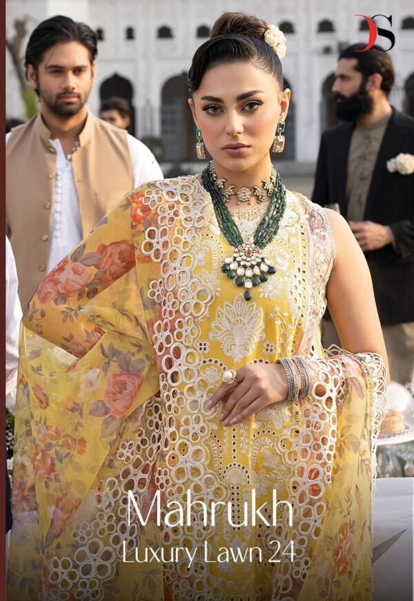 DEEPSY MAHRUKH LUXURY LAWN-24 COTTON WHOLESALE SUITS CATALOGUE