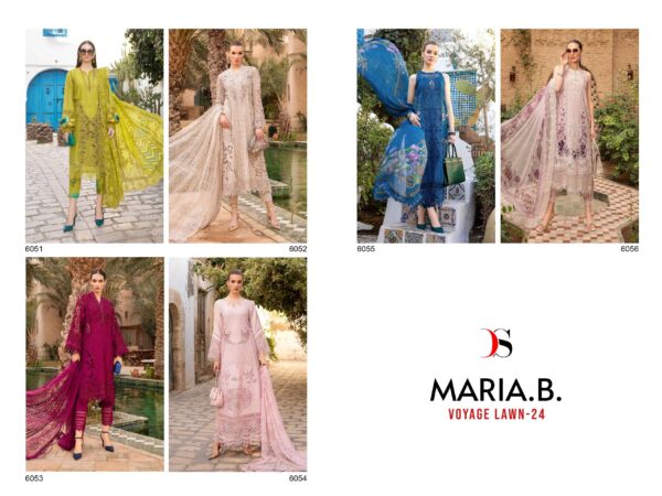 DEEPSY MARIA.B VOYAGE LAWN 24 PURE COTTON SUITS WITH CATALOGUE PRICE