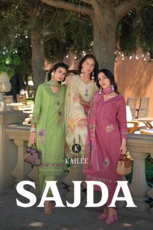 KAILEE FASHION SAJDA READYMADE COTTON KURTIS CATALOGUE SUPPLIER SURAT