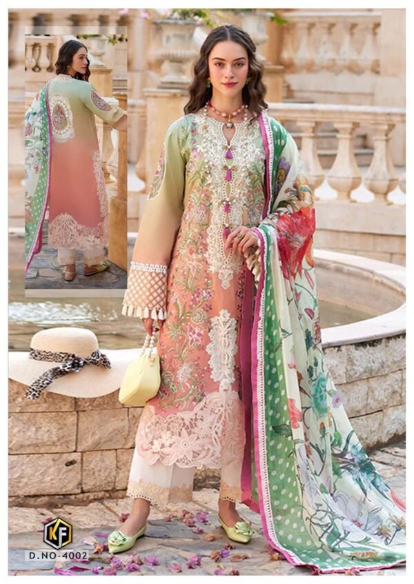 KEVAL FAB SOHA NAZIR VOL 4 CATALOGUE COLLECTION DRESS MATERIAL - Image 3