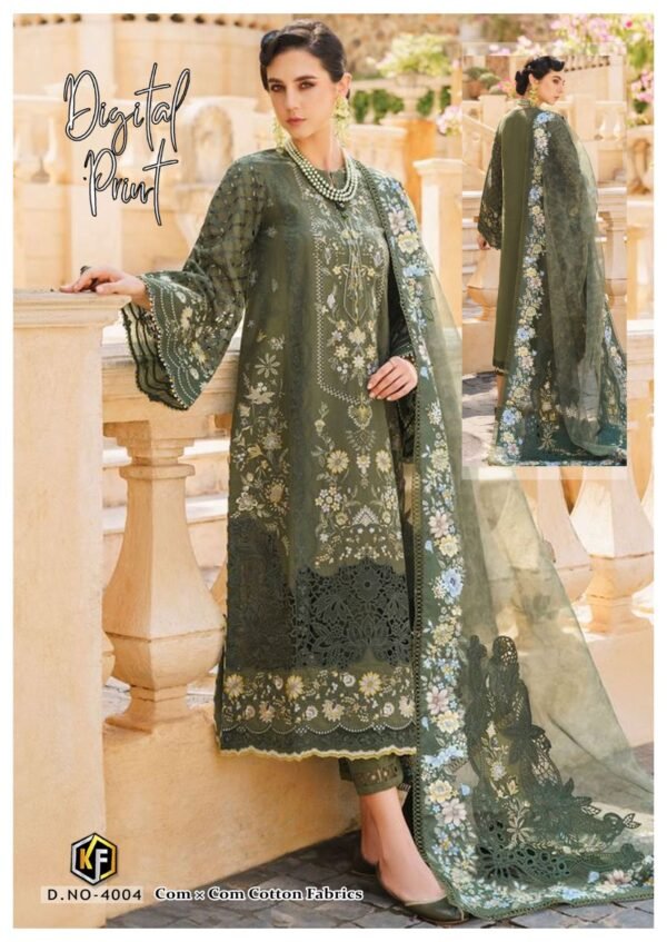 KEVAL FAB SOHA NAZIR VOL 4 CATALOGUE COLLECTION DRESS MATERIAL - Image 5