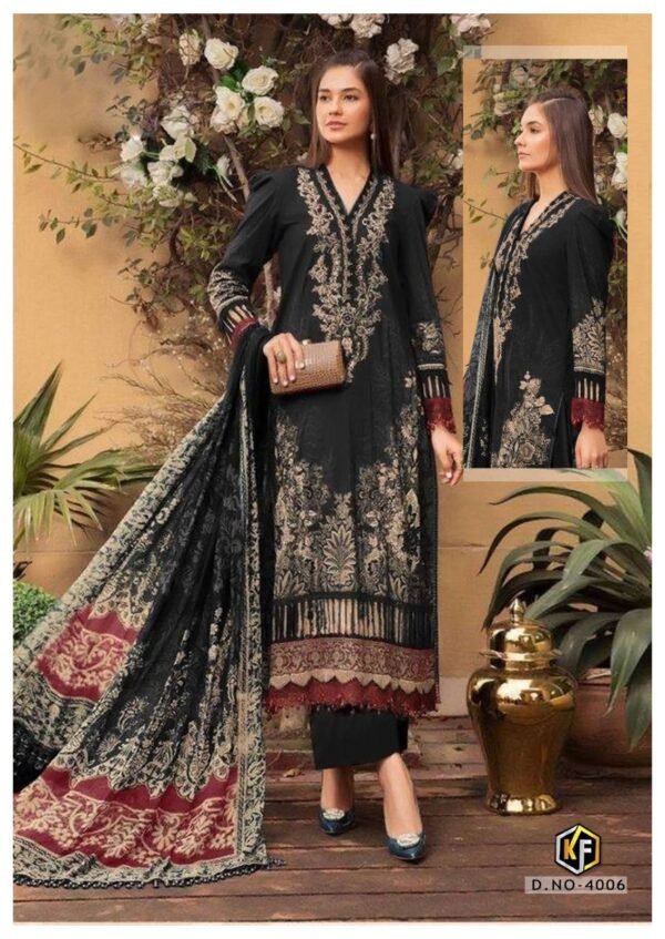 KEVAL FAB SOHA NAZIR VOL 4 CATALOGUE COLLECTION DRESS MATERIAL - Image 6