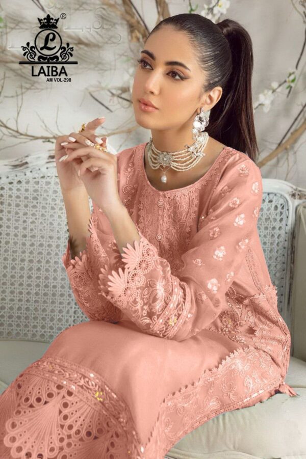 LAIBA AM VOL 298 READYMADE PAKISTANI KURTI SUPPLIER DEALER