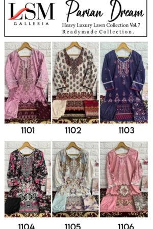 LSM PARIAN DREAM VOL-7 READYMADE KURTI ONLINE WHOLESALE CATALOGUE