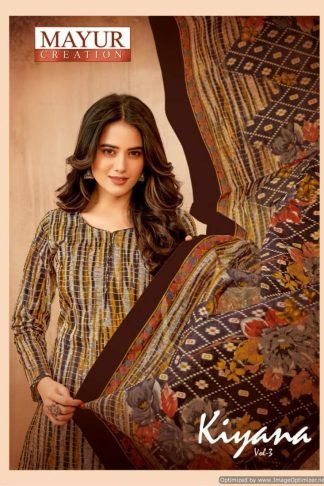 MAYUR CREATION KIYANA VOL 3 COTTON PRINTED KURTI CATALOGUE WITH PRICE