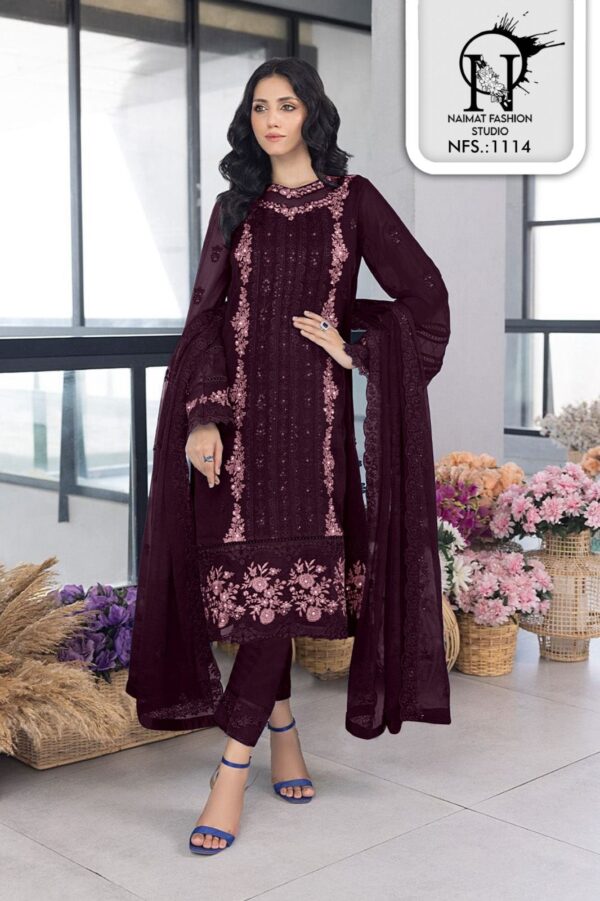 NAIMAT FASHION STUDIO NFS 1114 READYMADE PAKISTANI KURTI WHOLESALE