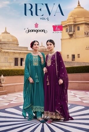RANGOON REVA VOL 2 READYMADE RAYON KUTIS WHOLESALE IN SURAT