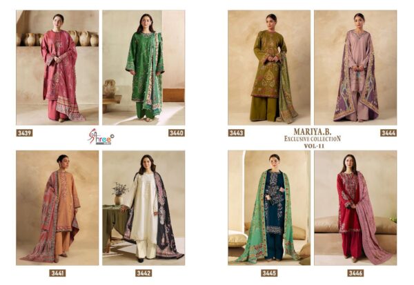 SHREE FABS MARIAB EXCLUSIVE COLLECTION VOL-11 PAKISTANI SUITS ONLINE INDIA