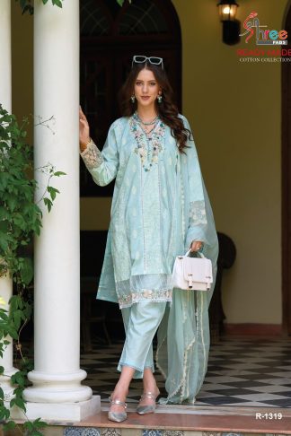 SHREE FABS SR-1319 READYMADE COLLECTION PAKISTANI KURTI FOR WOMEN ONLINE
